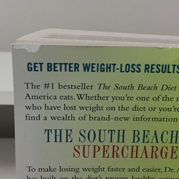 South Beach Diet Super Charged Paperback Book - Picture 5 of 5